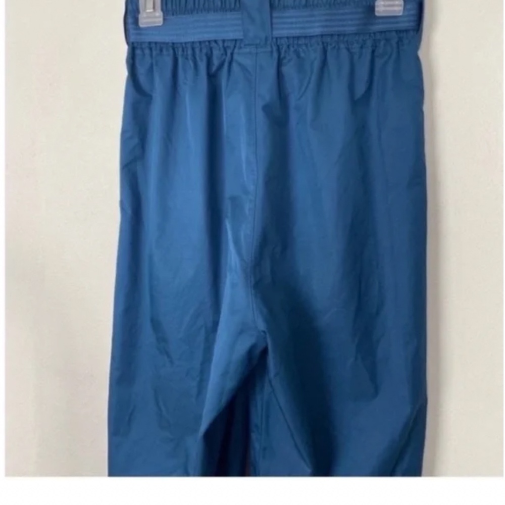 NIKE Women’s Woven Swoosh Pants Teal Blue XS Joggers High Rise Belt Buckle Nike - Picture 4 of 7